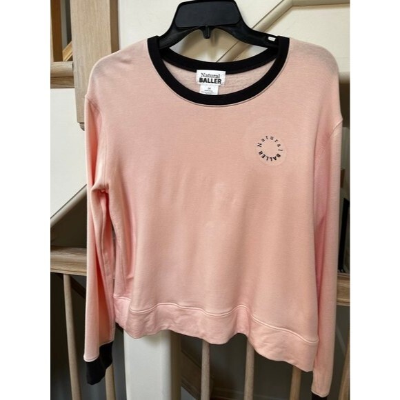 Natural Baller The Relax Crewneck in Pink M NWOT - Picture 5 of 10